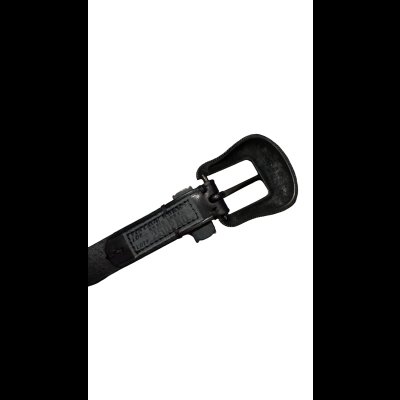 画像4: VintageWorks ヴィンテージワークス　ウエスタンベルト　ブラックバックル　　ＢＬＡＣＫ