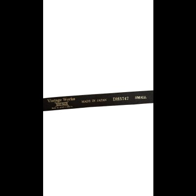 画像5: VintageWorks ヴィンテージワークス　ウエスタンベルト　ブラックバックル　　ＢＬＡＣＫ