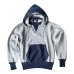 画像7: CUSHMAN(クッシュマン）TWO TONE SWEAT PARKA  後付けフードツートンカラー (7)