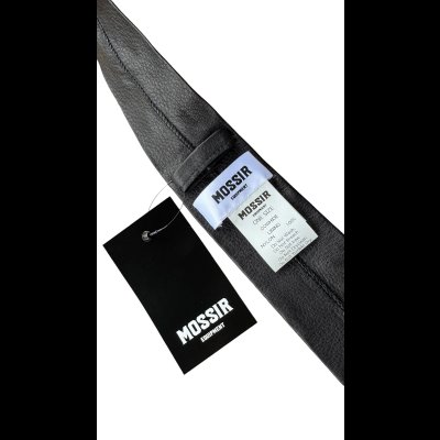 画像6: FINE CREEK  MOSSIR  CORRECT　ウォッシャブルレザー　ネクタイ　　BLACK