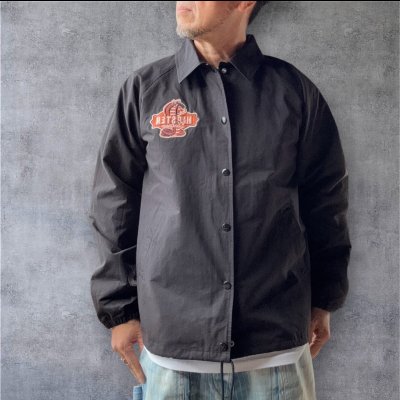 画像2: STUDO D' ARTISAN　COACH JACKET ステュディオ.ダ.ルチザン　コーチジャケット　BLACK
