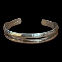 INDIANJEWELRY  Cippy Crazy Horse(シッピー クレイジーホース) インディアンジュエリー　スプリットバングル　ブレス