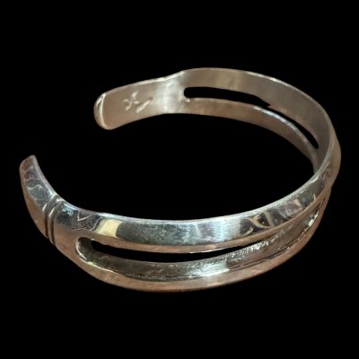 画像3: INDIANJEWELRY  Cippy Crazy Horse(シッピー クレイジーホース) インディアンジュエリー　スプリットバングル　ブレス