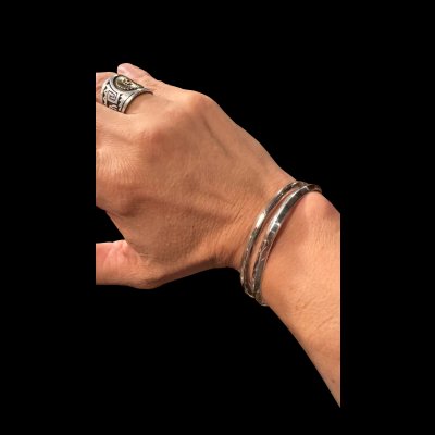 画像5: INDIANJEWELRY  Cippy Crazy Horse(シッピー クレイジーホース) インディアンジュエリー　スプリットバングル　ブレス