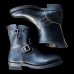 画像2: MAKERSメイカーズ　HORSE ENGINEER　SHORT 　CXL  BLACK  (2)