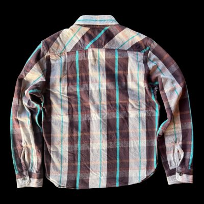 画像4: JELADOジェラード Unionworkers Shirts(ユニオンワーカーズシャツ) ショート丈  チェスナット