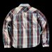 画像4: JELADOジェラード Unionworkers Shirts(ユニオンワーカーズシャツ) ショート丈  チェスナット (4)