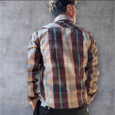 画像2: JELADOジェラード Unionworkers Shirts(ユニオンワーカーズシャツ) ショート丈  チェスナット