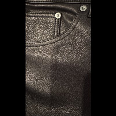 画像6: BOOTES    HOCK  　PIPED STEM TYPE　ウォッシャブルレザーパンツ　　BLACK