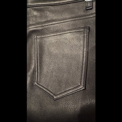 画像5: BOOTES  HOOV  TAPERED TYPE　ウォッシャブルレザーパンツ　　BLACK