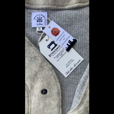 画像3: BranchWorks ブランチワークス　　コットンウールカーディガン　KINARI