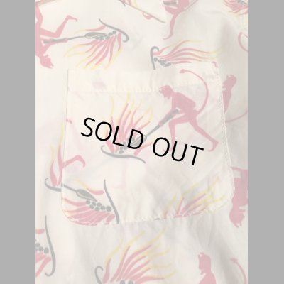 画像4: CUSHMAN ハワイアンシャツ（RED DEVIL) クッシュマン