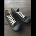 画像1: CUSHMAN クッシュマン スニーカー WW2 LOW CUT SNEAKER ローカットスニーカー ブラック (1)