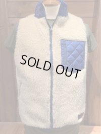 YEALWO　クッシュマン　REVERSIBLE BOA VEST