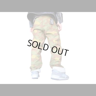 画像8: CUSHMAN クッシュマン BACK SATIN WIDE PANTS バックサテンワイドパンツ CAMO カモフラージュ