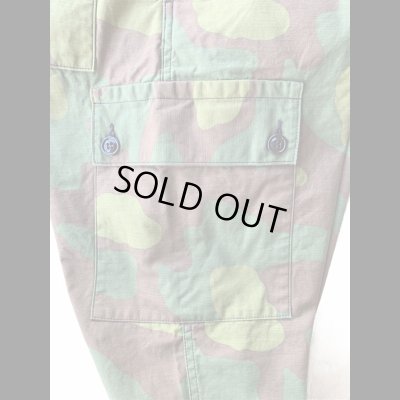 画像5: CUSHMAN クッシュマン BACK SATIN WIDE PANTS バックサテンワイドパンツ CAMO カモフラージュ