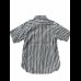 画像2: ＣＵＳＨＭＡＮ　クッシュマン　ＳＴＲＩＰＥ　ＷＯＲＫ　ＳＨＩＲＴＳ　ストライプワークシャツ　ＢＬＵＥ (2)