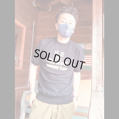 画像6: CUSHMAN(クッシュマン）ＭＩＮＩ　ＰＩＬＥ　ＳＷＥＡＴ　ＴＥＥ　半袖スウェットBLACK