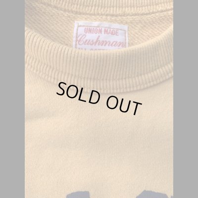 画像4: CUSHMAN(クッシュマン）ＭＩＮＩ　ＰＩＬＥ　ＳＷＥＡＴ　ＴＥＥ　半袖スウェットGOLD