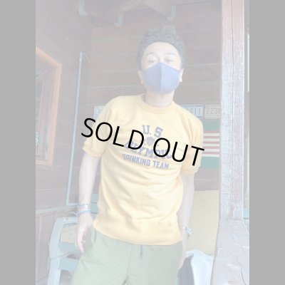 画像6: CUSHMAN(クッシュマン）ＭＩＮＩ　ＰＩＬＥ　ＳＷＥＡＴ　ＴＥＥ　半袖スウェットGOLD