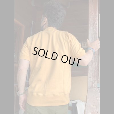 画像7: CUSHMAN(クッシュマン）ＭＩＮＩ　ＰＩＬＥ　ＳＷＥＡＴ　ＴＥＥ　半袖スウェットGOLD