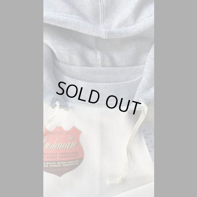 画像3: CUSHMAN(クッシュマン)TWO TONE SWEAT PARKA  クリーム/ミックスグレー