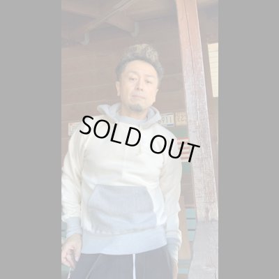 画像8: CUSHMAN(クッシュマン)TWO TONE SWEAT PARKA  クリーム/ミックスグレー