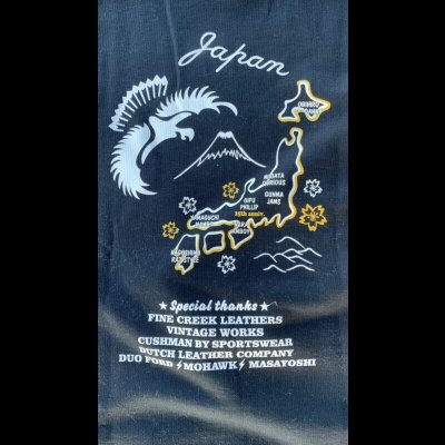 画像3: 66 25th Anniv. Cushman   ２５周年記念クッシュマン　トリムスウェット　BLACK ブラック