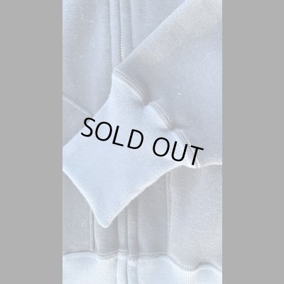 画像5: CUSHMAN(クッシュマン)TWO TONE ZIP SWEAT PARKA  ブラック/ダークグレー