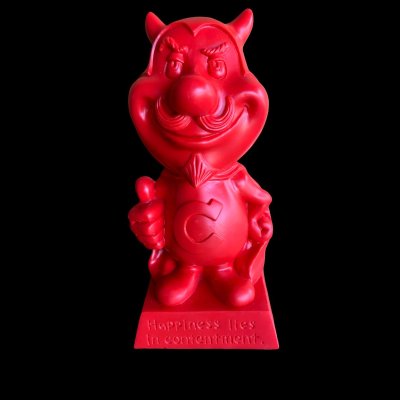 画像1: CUSHMAN クッシュマン　RED DEVIL MESSAGE DOLL  レッドでビルメッセージドール