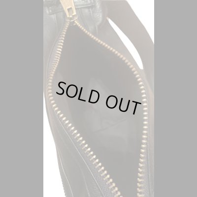 画像6: CUSHMAN クッシュマン　LEATHER SHOULEDR BAG　レザーショルダーバッグ　スタッズ　BLACK 別注