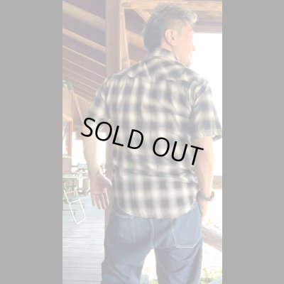 画像10: ＣＵＳＨＭＡＮ　クッシュマン　C/R OMBRAY CHECK WESTERN SHIRTS    BLACK