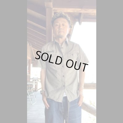 画像9: ＣＵＳＨＭＡＮ　クッシュマン　MXCHAMBRAY　ＷＯＲＫ　ＳＨＩＲＴＳ(LOWHIDE)　ワークシャツ　L.GRAY