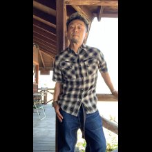 他の写真1: ＣＵＳＨＭＡＮ　クッシュマン　C/R OMBRAY CHECK WESTERN SHIRTS    BLACK