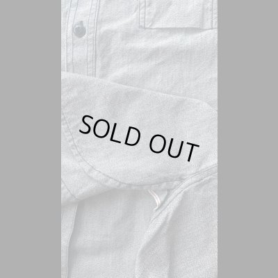 画像7: ＣＵＳＨＭＡＮ　クッシュマン　MXCHAMBRAY　ＷＯＲＫ　ＳＨＩＲＴＳ(LOWHIDE)　ワークシャツ　L.GRAY