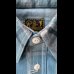 画像3: ＣＵＳＨＭＡＮ　クッシュマン　NEL CHECK WORK SHIRT　ネルワークシャツ　TURQUOISE/BLUE