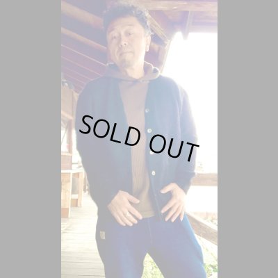 画像6: CUSHMANクッシュマン シャツ  MOHAIR CARDIGAN モヘアカーディガン BLACK ブラック