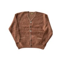 CUSHMANクッシュマン シャツ  MOHAIR CARDIGAN モヘアカーディガン BROWNブラウン