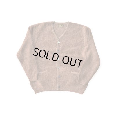 画像1: CUSHMANクッシュマン シャツ  MOHAIR CARDIGAN モヘアカーディガン BROWNブラウン