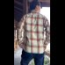 画像8: ＣＵＳＨＭＡＮ　クッシュマン　NEL CHECK WORK SHIRT　ネルワークシャツ　VANNILA/ORANGE