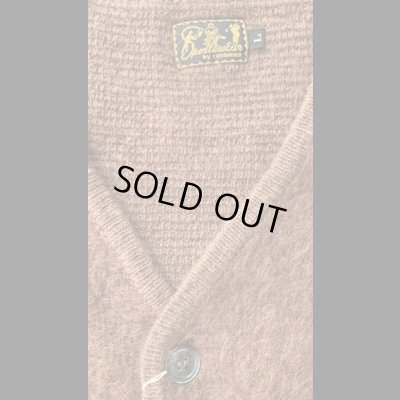 画像4: CUSHMANクッシュマン シャツ  MOHAIR CARDIGAN モヘアカーディガン BROWNブラウン