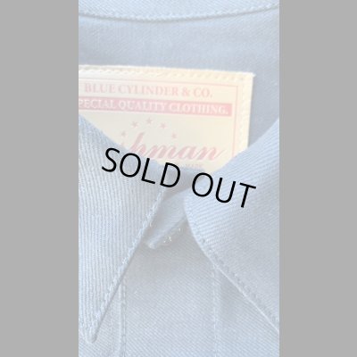 画像9: CUSHMAN(クッシュマン）13.5oz BLACK DENIM FIRST MODEL