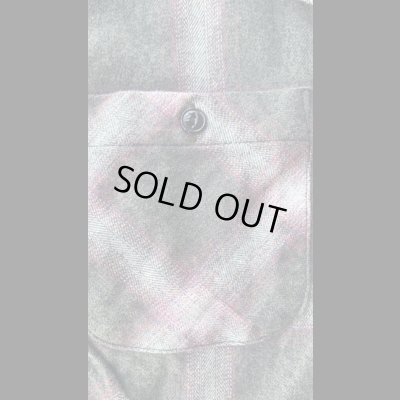 画像4: CUSHMAN  クッシュマン オンブレチェックオープンカラーシャツ　レッド