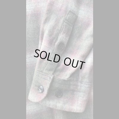 画像6: CUSHMAN  クッシュマン オンブレチェックオープンカラーシャツ　レッド