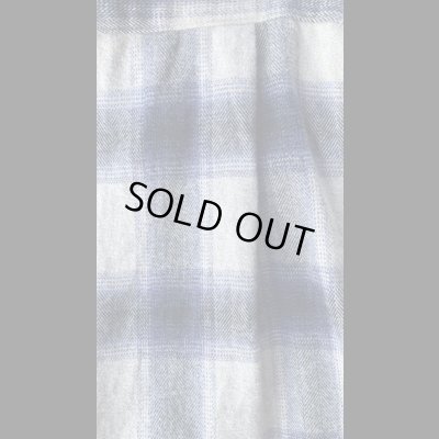 画像7: CUSHMAN  クッシュマン オンブレチェックオープンカラーシャツ　ブルー