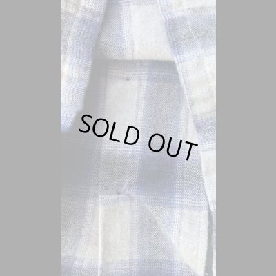 画像8: CUSHMAN  クッシュマン オンブレチェックオープンカラーシャツ　ブルー