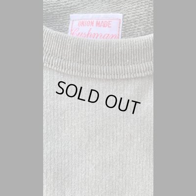 画像4: CUSHMAN(クッシュマン）U.S.N.　PILE SWEAT　TEE 502USN OLIVE