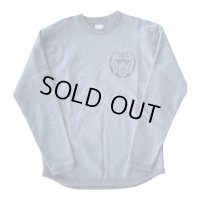 CUSHMAN(クッシュマン）U.S.N.　PILE SWEAT　TEE 502USN DARK GRAY