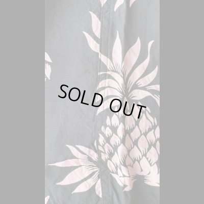 画像6: CUSHMAN ハワイアンシャツ パイナップル柄　クッシュマン　　BLACK /PINK