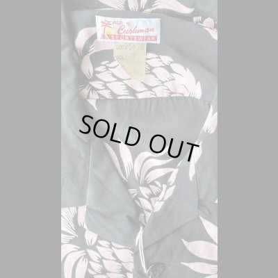 画像4: CUSHMAN ハワイアンシャツ パイナップル柄　クッシュマン　　BLACK /PINK